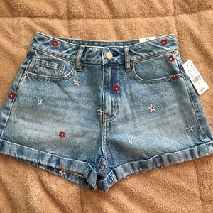 Pacsun floral mom shorts